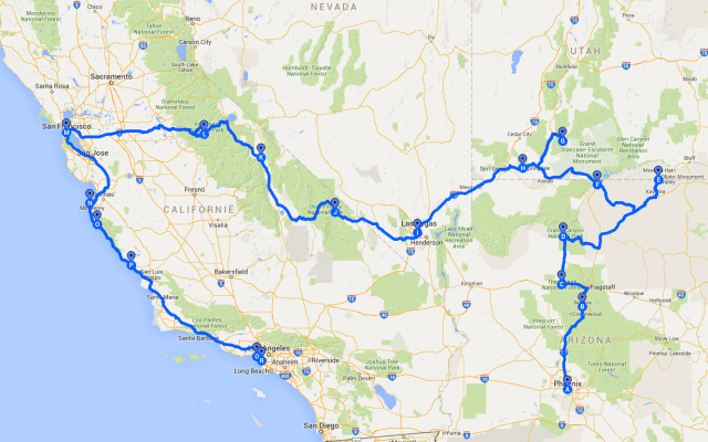 Route_door_Amerika_2011